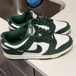 Nike woman’s Sneakers in Green and White